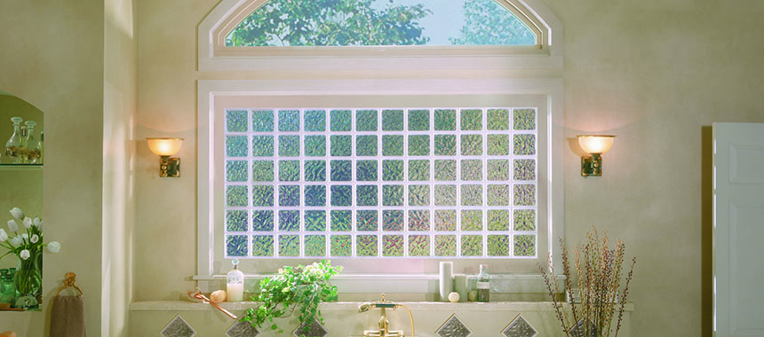 Modern Design Ideas With Glass Block, Bathroom Window Glass Blocks